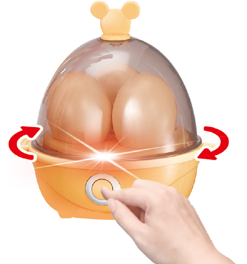 Яйцеварка «Egg Steamer» (вращение, свет, звук)