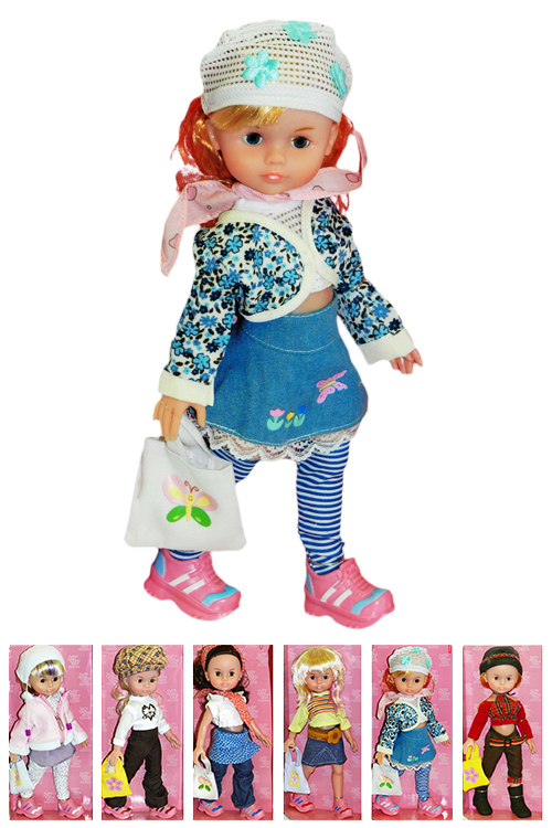 Кукла Алина-модница в стильных одеждах
