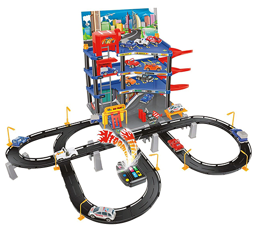 Игровой паркинг с сетью дорог "Parking Tower 3"
